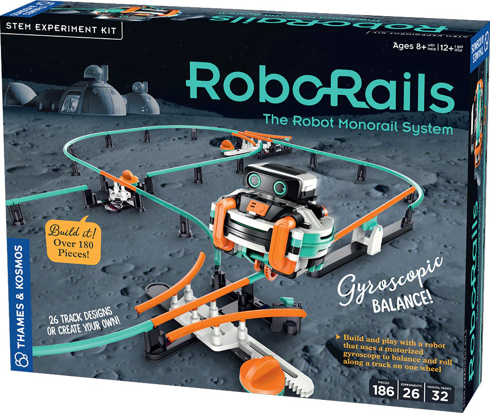 Roborails: The Robot Monorail System - Gingerbread House Toys
