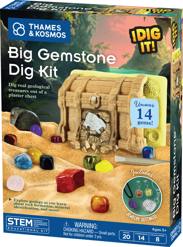 I Dig It! Big Gemstone Dig Kit