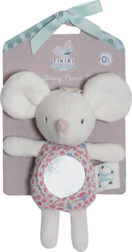 Meiya the Mouse Tag Along Pram Toy