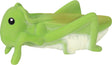 Grasshopper Natural Rubber Teether, Rattle & Bath Toy