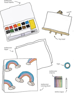 Tiny Easel Traveler Box