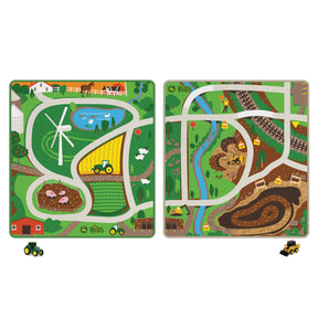 John Deere Rug Playmat Farm With Tractor (Assorted)