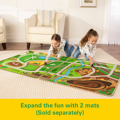 John Deere Rug Playmat Farm With Tractor (Assorted)