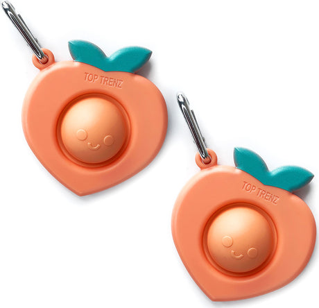 OMG Mega Pop - Peach Keychain