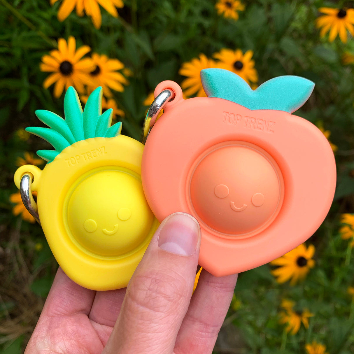 OMG Mega Pop - Pineapple Keychain