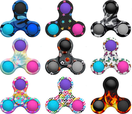 OMG Mega Pop - Tri Fidget Spinners (assorted - sold individually)