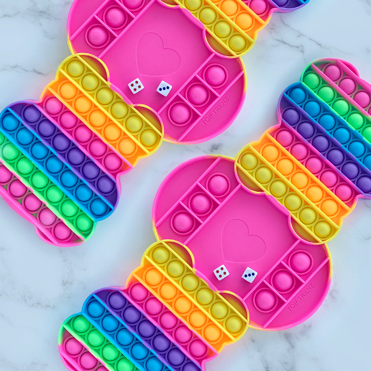 OMG! Pop Fidgety Game! - Gummy Yummy Bear Game Board