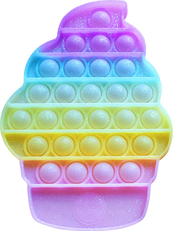 OMG Pop Fidgety - Glitter Ice Cream Cone