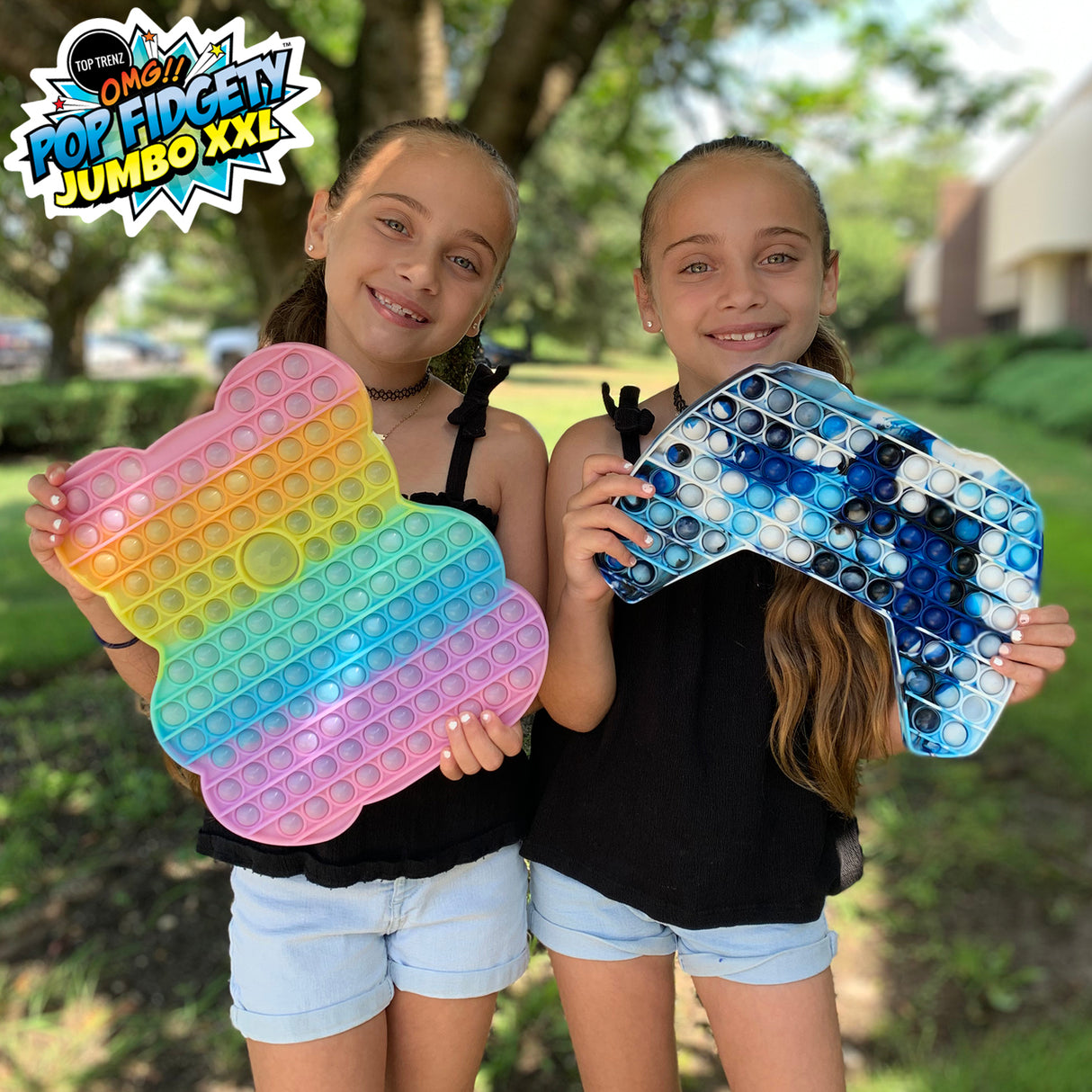 OMG Pop Fidgety - Jumbo XXL Gummy Yummy Bear (assorted - sold individually)