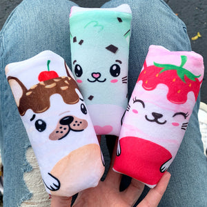 Two Flippin' Cute - Plush Water Wiggler Ice Cream Collection