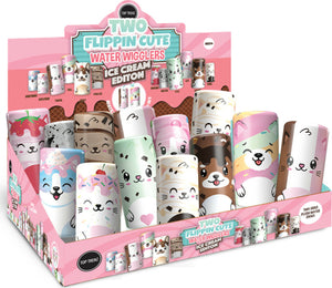 Two Flippin' Cute - Plush Water Wiggler Ice Cream Collection