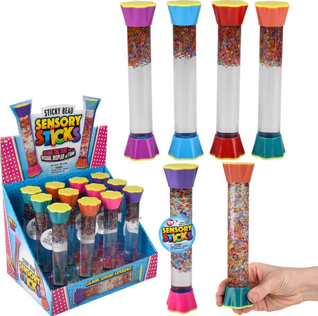 8" Sensory Water Stick Beads (assorted)