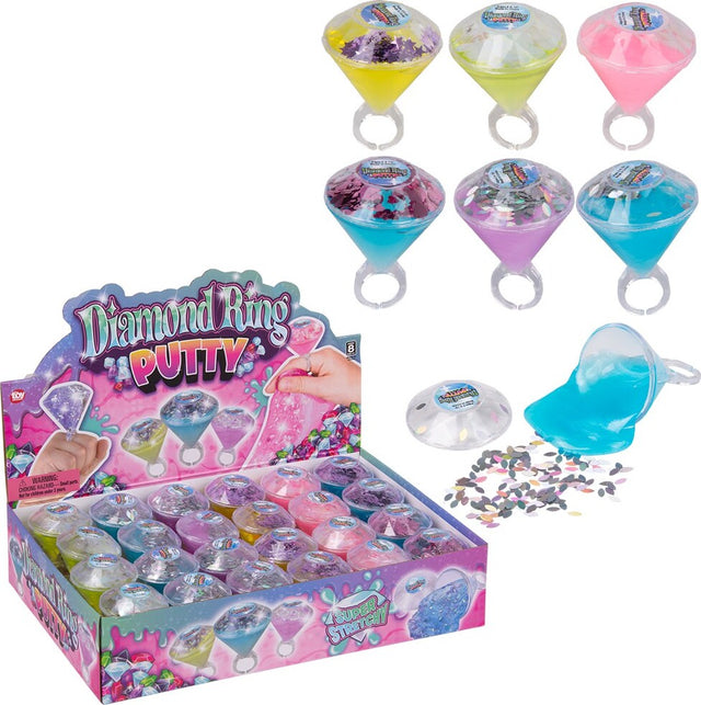 2.5" Diamond Ring Putty (assorted - sold individually)