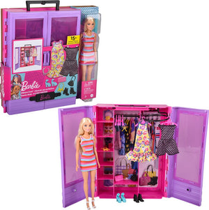 Mattel Barbie Dream Closet With Doll