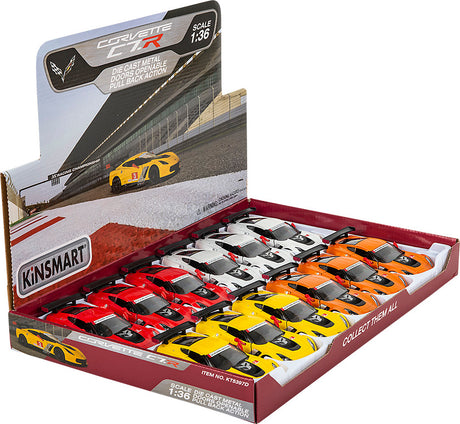 5" Die-cast 2016 Corvette C7.r Race Car
