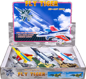7" F-16 Die-cast Jet