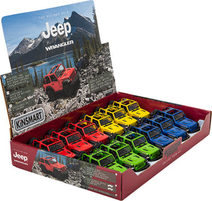 5" Die-cast 2018 Jeep Wrangler Open Top
