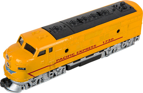 6.5" Die-cast Pull Back Classic Loco Diesel Train