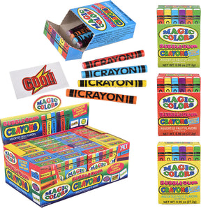 Magic Colors Bubble Gum Crayons (assortment - sold individually)