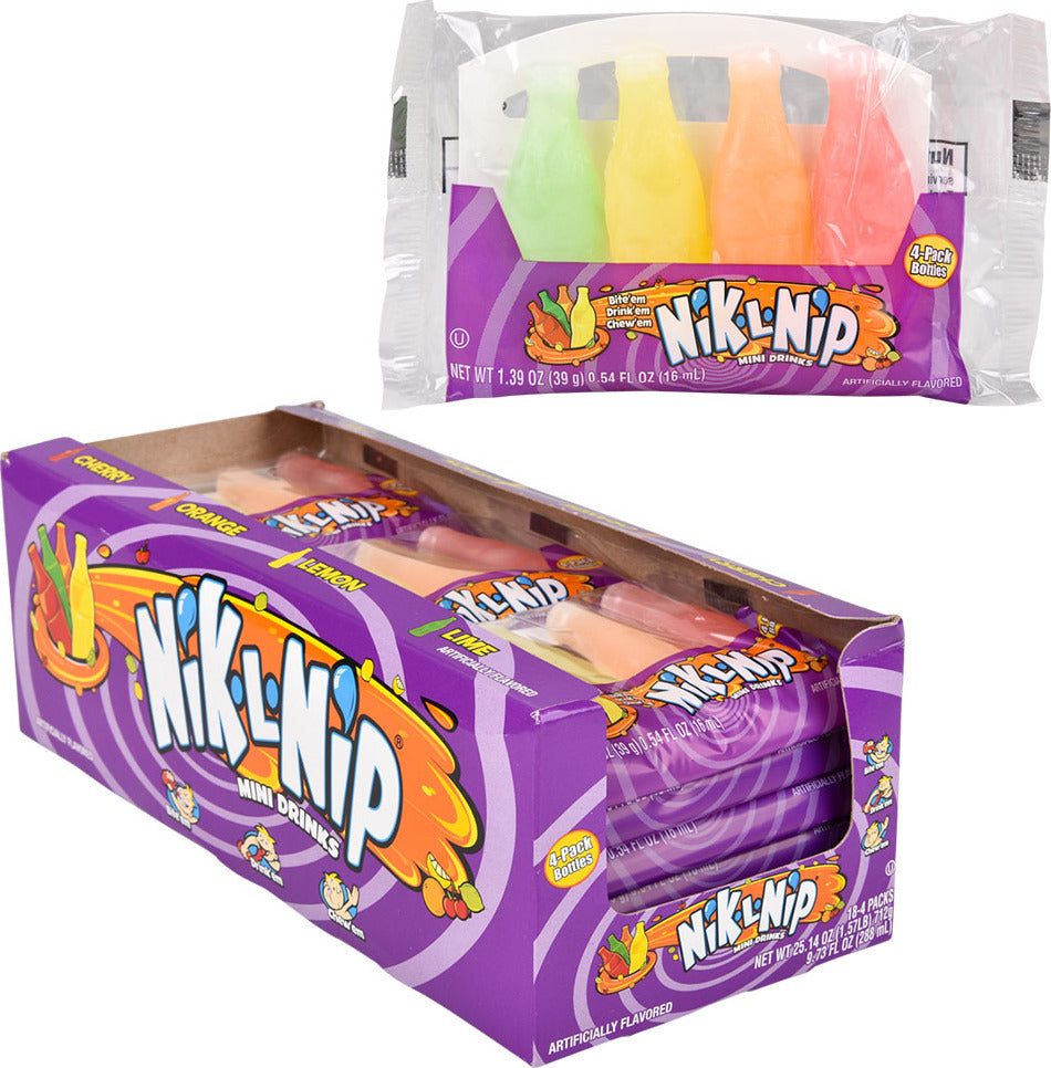 Charms Nik-L-Nip Wax Bottle Candy (sold individually)