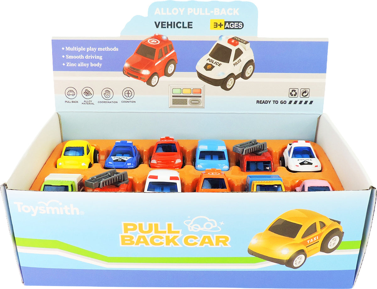 Alloy Alley Mini Diecast P/B Car (assorted)