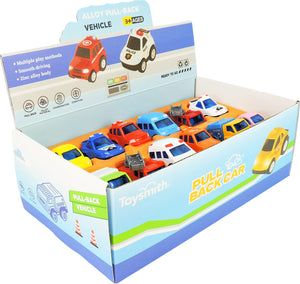 Alloy Alley Mini Diecast P/B Car (assorted)