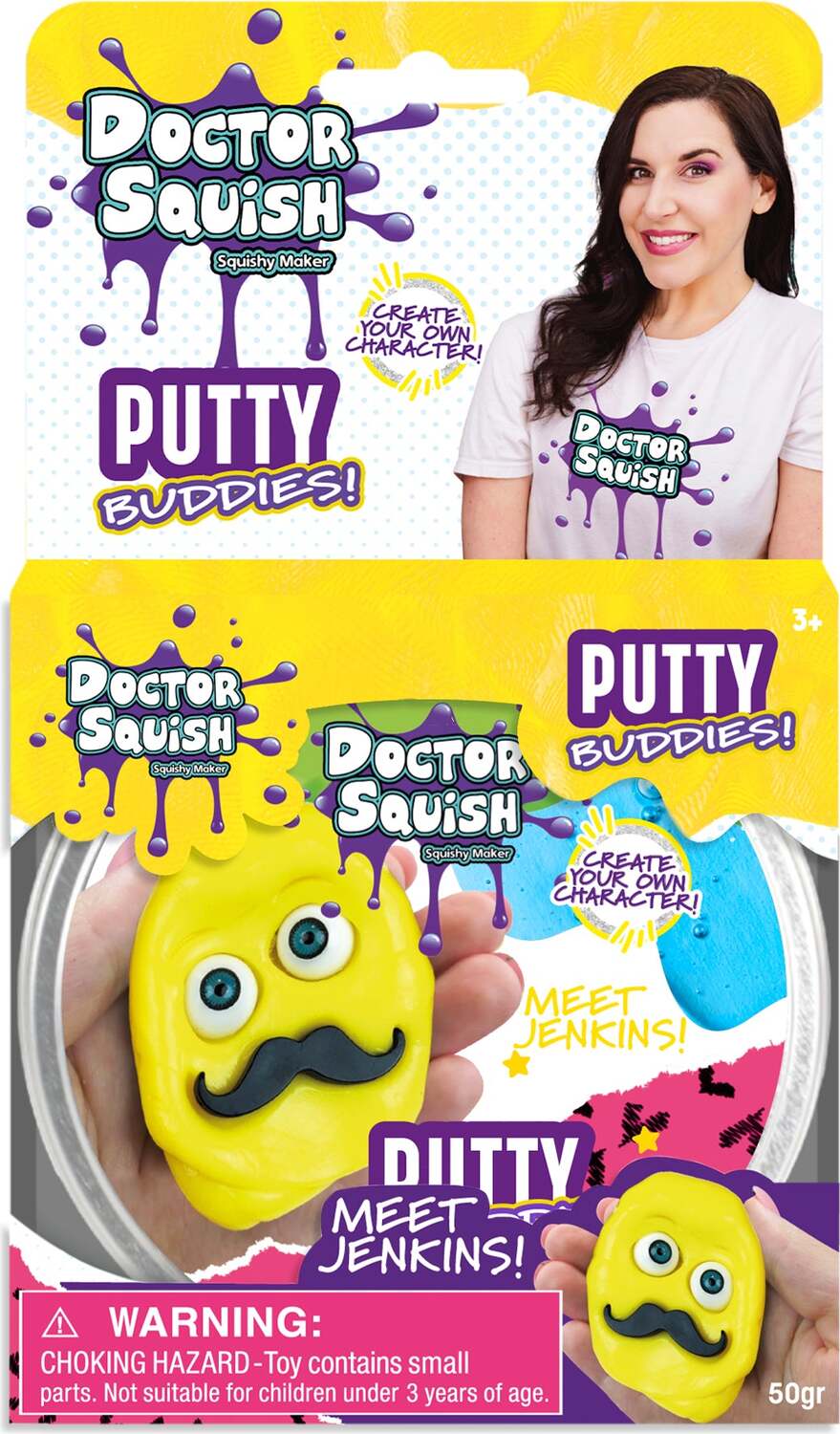 Doctor Squish Putty Buddies (assorted)