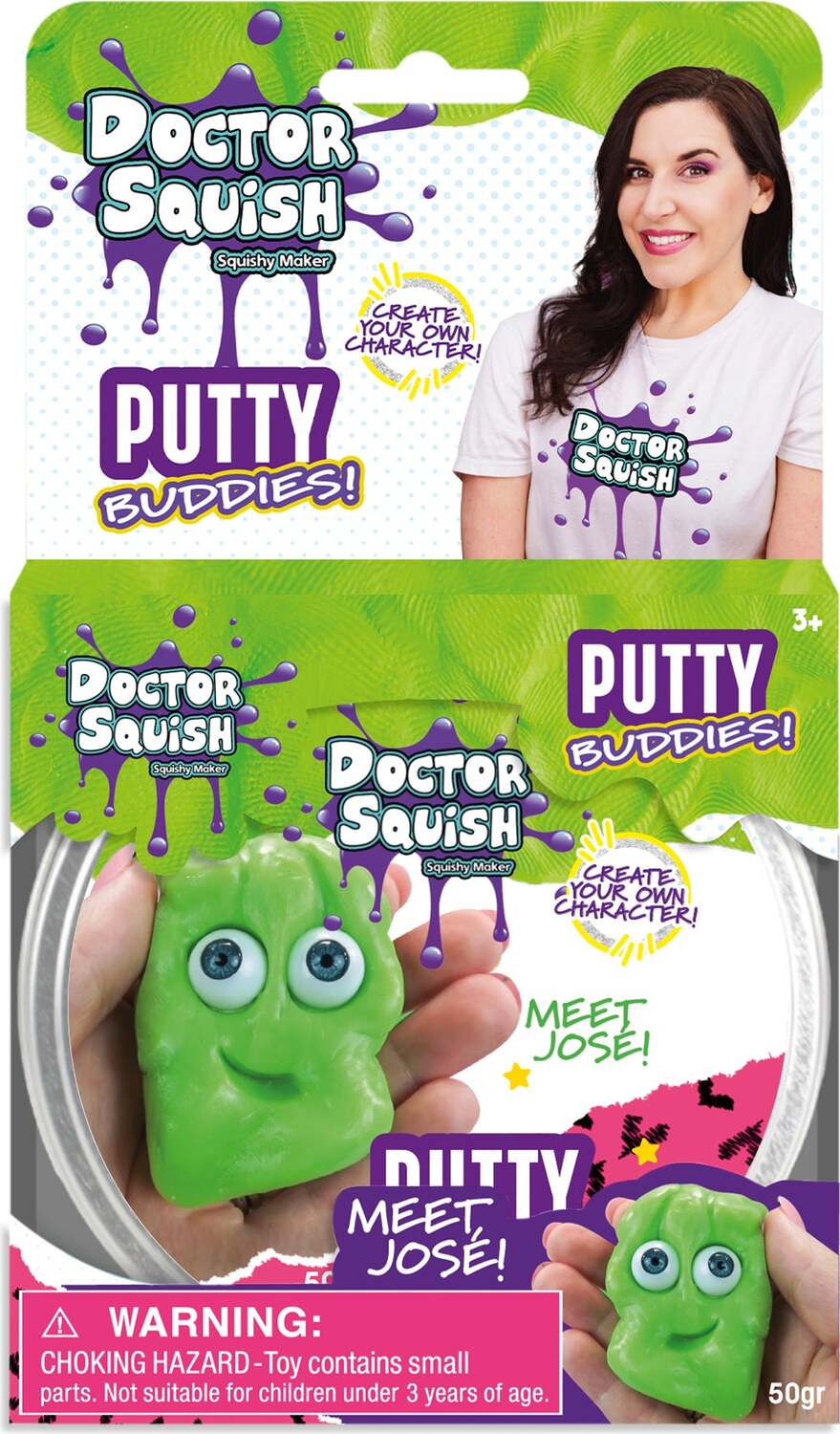 Doctor Squish Putty Buddies (assorted)