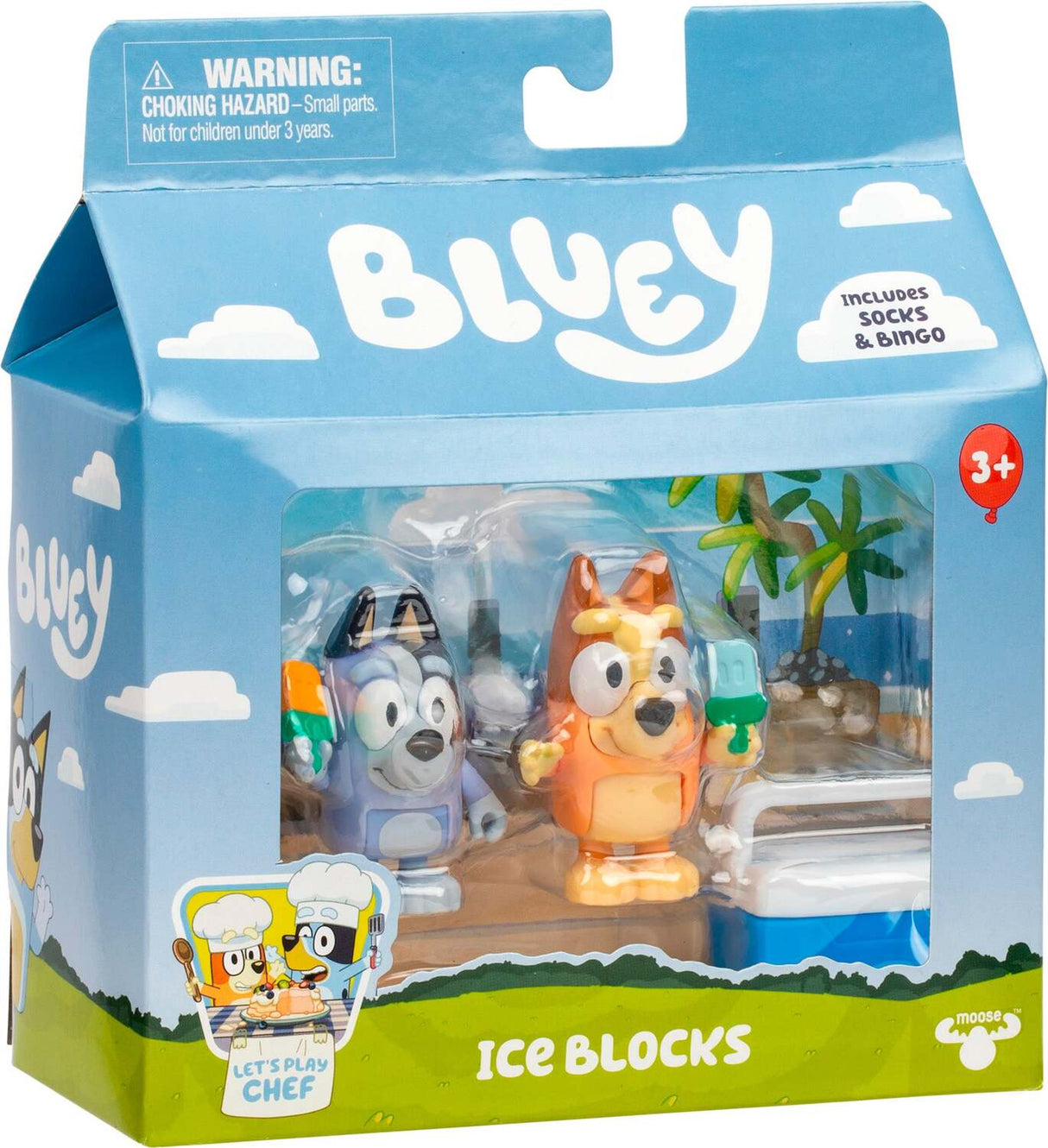 Bluey Ice Blocks Figure Set 2-Pack
