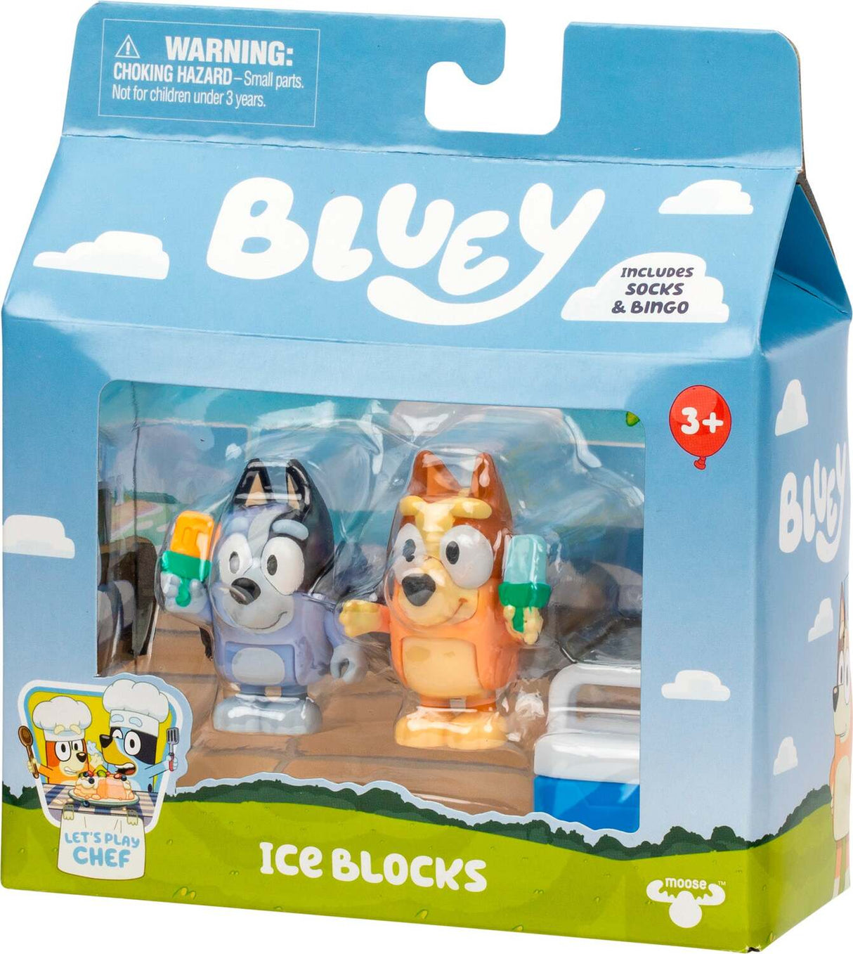 Bluey Ice Blocks Figure Set 2-Pack