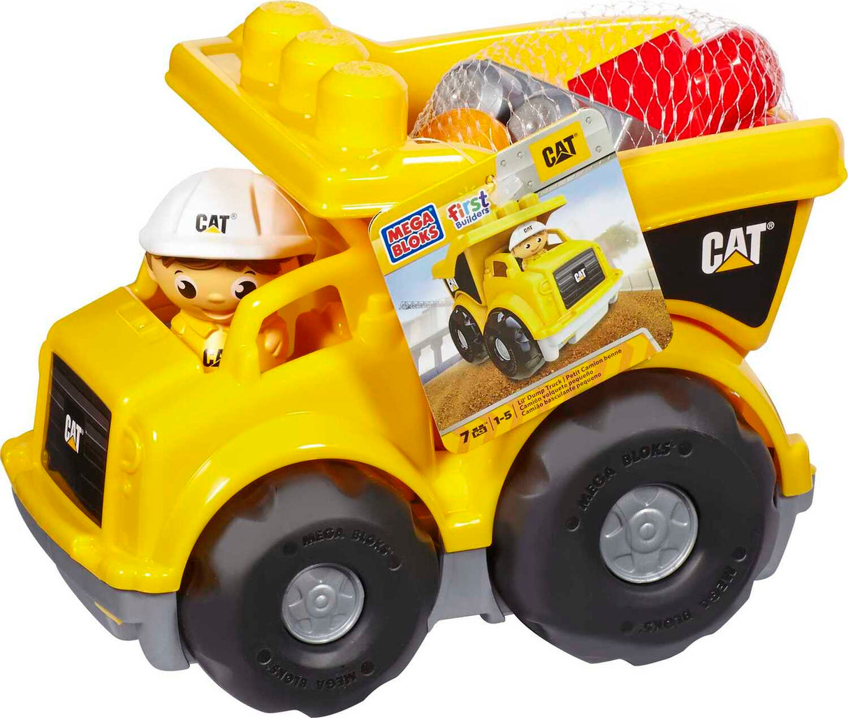 Mega Bloks CAT Lil' Dump Truck 