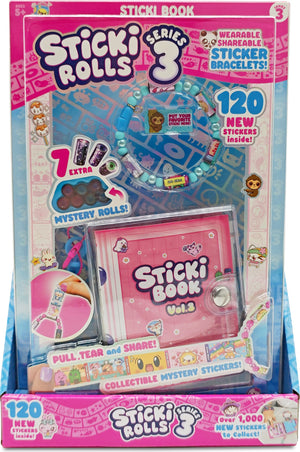 Sticki Rolls Sticki Book S3