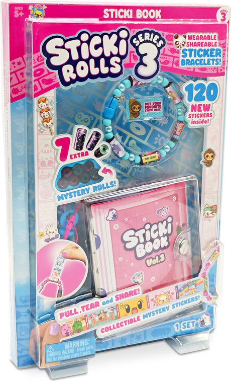 Sticki Rolls Sticki Book S3