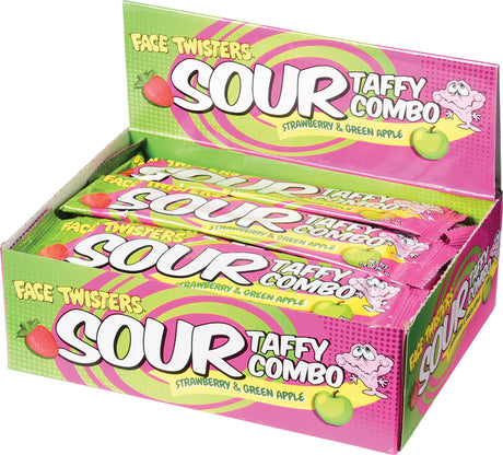 Sour Taffy Strawberry & Green Apple