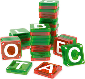 Magna Tiles microMAGS LEARN Letters