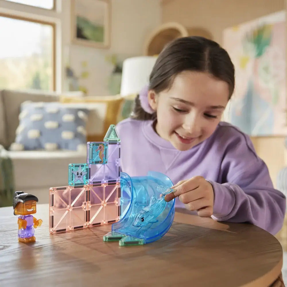 Magna-Tiles Dolphin Bay 13-Piece Set