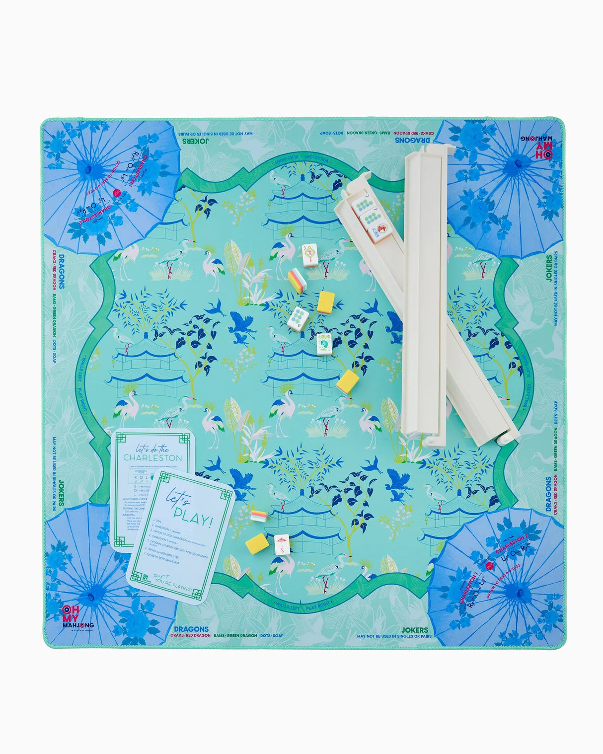 Oh My Mahjong Veranda Mat in Tub