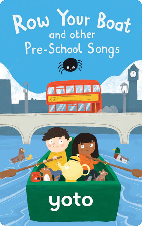 Row Your Boat and other Pre-School Songs - Yoto Audio Card