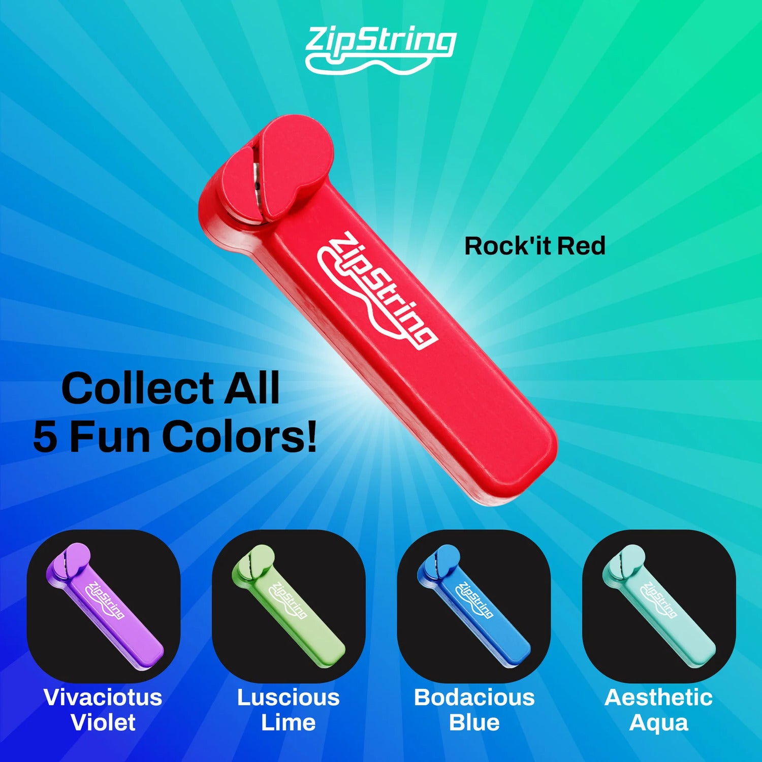 ZipString - The Original (Assorted Colors) - Gingerbread House Toys