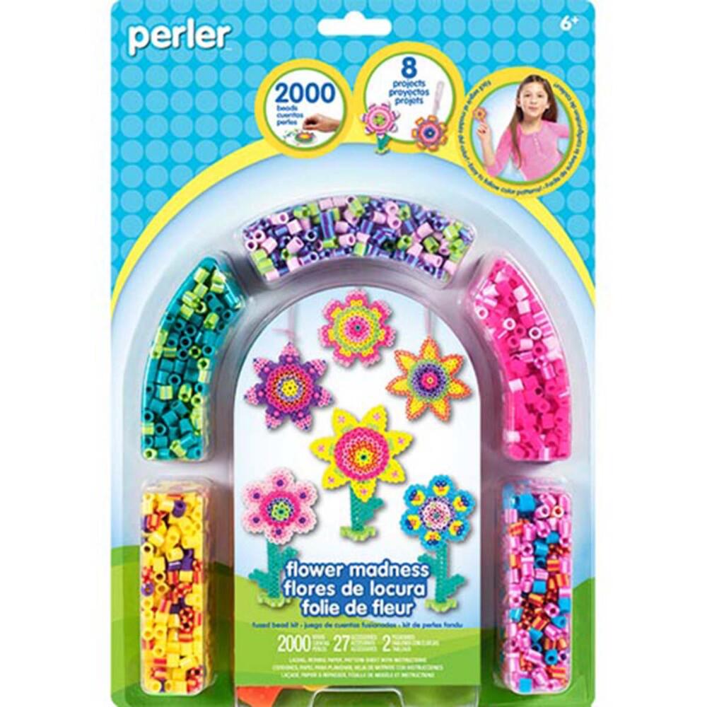 Perler Flower Madness