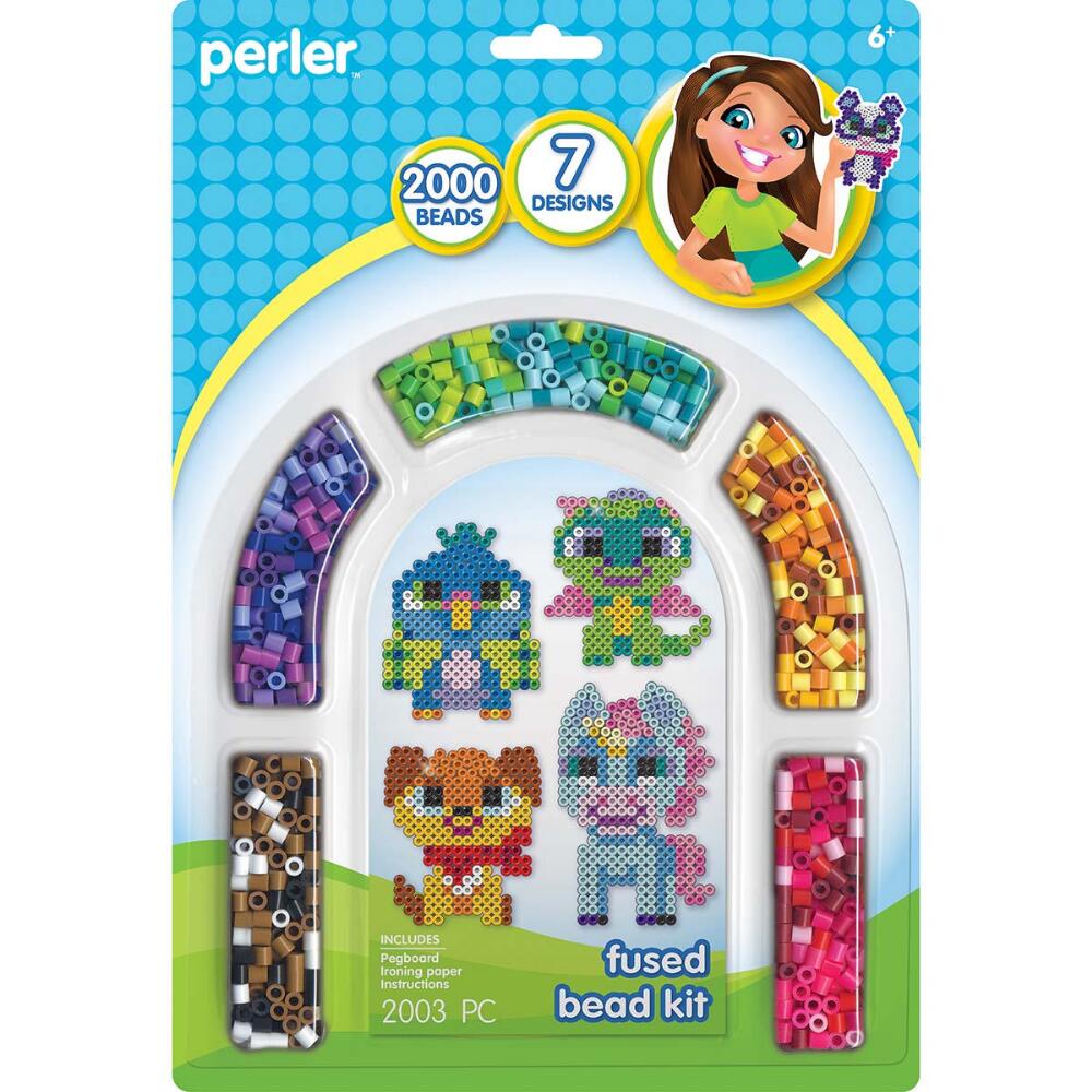 Perler Fanciful Friends Arch