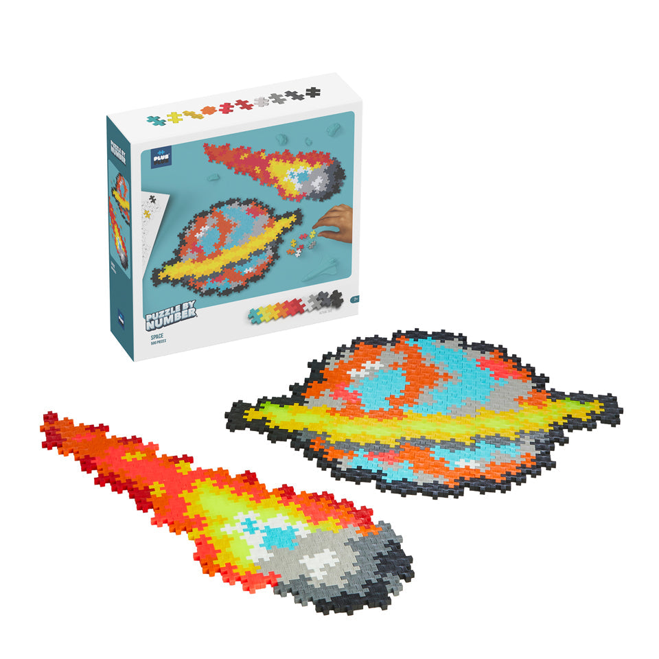 Plus-Plus Puzzle By Number Space