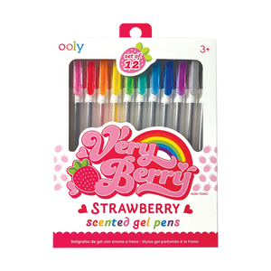 Very Berry Strawberry Scented Gel Pens