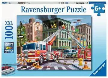 100pc - Fire Truck Rescue