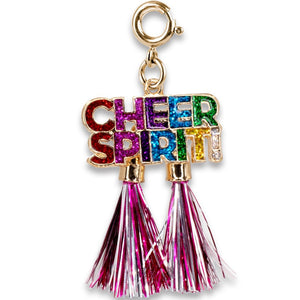 Gold Cheer Spirit Charm