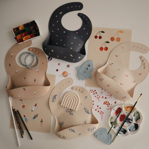 Silicone Baby Bib - Planets