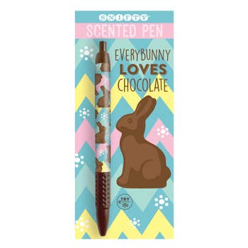 Carded Pen - Chocolate Bunny