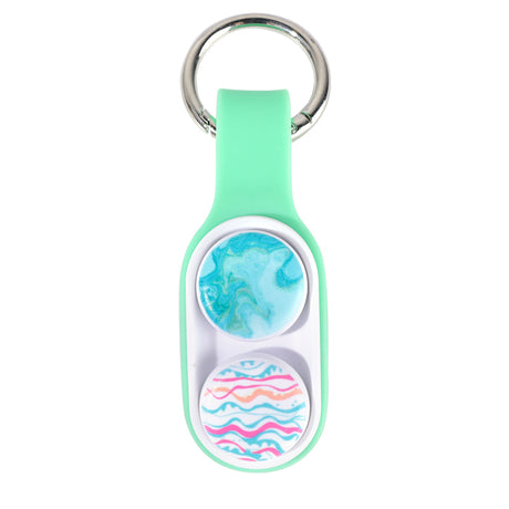 Fidget Flip Keychain with Magnets