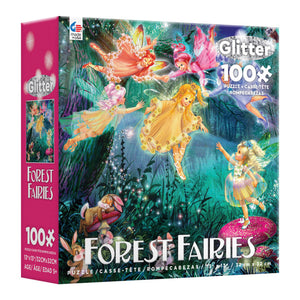 100 PC Forest Fairies Glitter