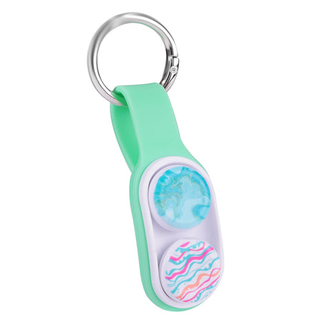 Fidget Flip Keychain with Magnets